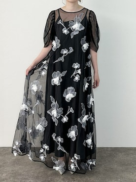 「atlo（アトロ）のアイテム」を使った、SHOP STAFFさん（レディース・153cm）の夏コーディネート