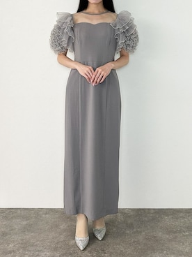 「PourVous（プールヴー）のアイテム」を使った、SHOP STAFFさん（レディース・163cm）の夏コーディネート