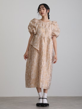 「atlo（アトロ）のアイテム」を使った、SHOP STAFFさん（レディース・162cm）の秋コーディネート