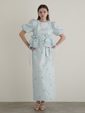 「atlo（アトロ）のアイテム」を使った、SHOP STAFFさん（レディース・171cm）の夏コーディネート