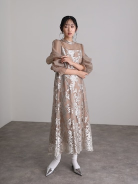 「atlo（アトロ）のアイテム」を使った、SHOP STAFFさん（レディース・162cm）の秋コーディネート