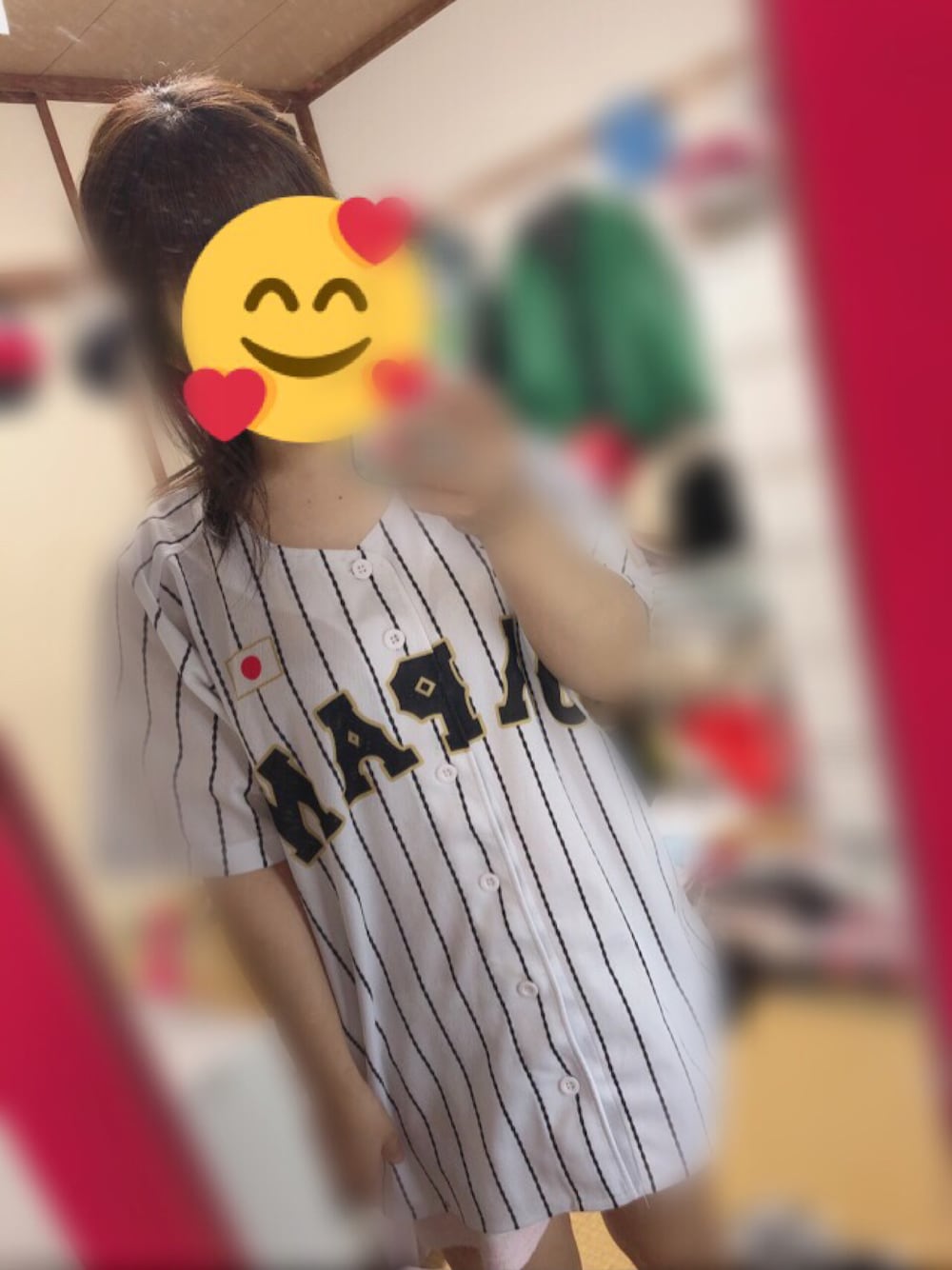 「スポーツミックス」｜「❤のアイテム（トップス、ホワイト系）」を使った、アラレちゃんさん（レディース・145cm）の夏コーディネートの1枚目の写真