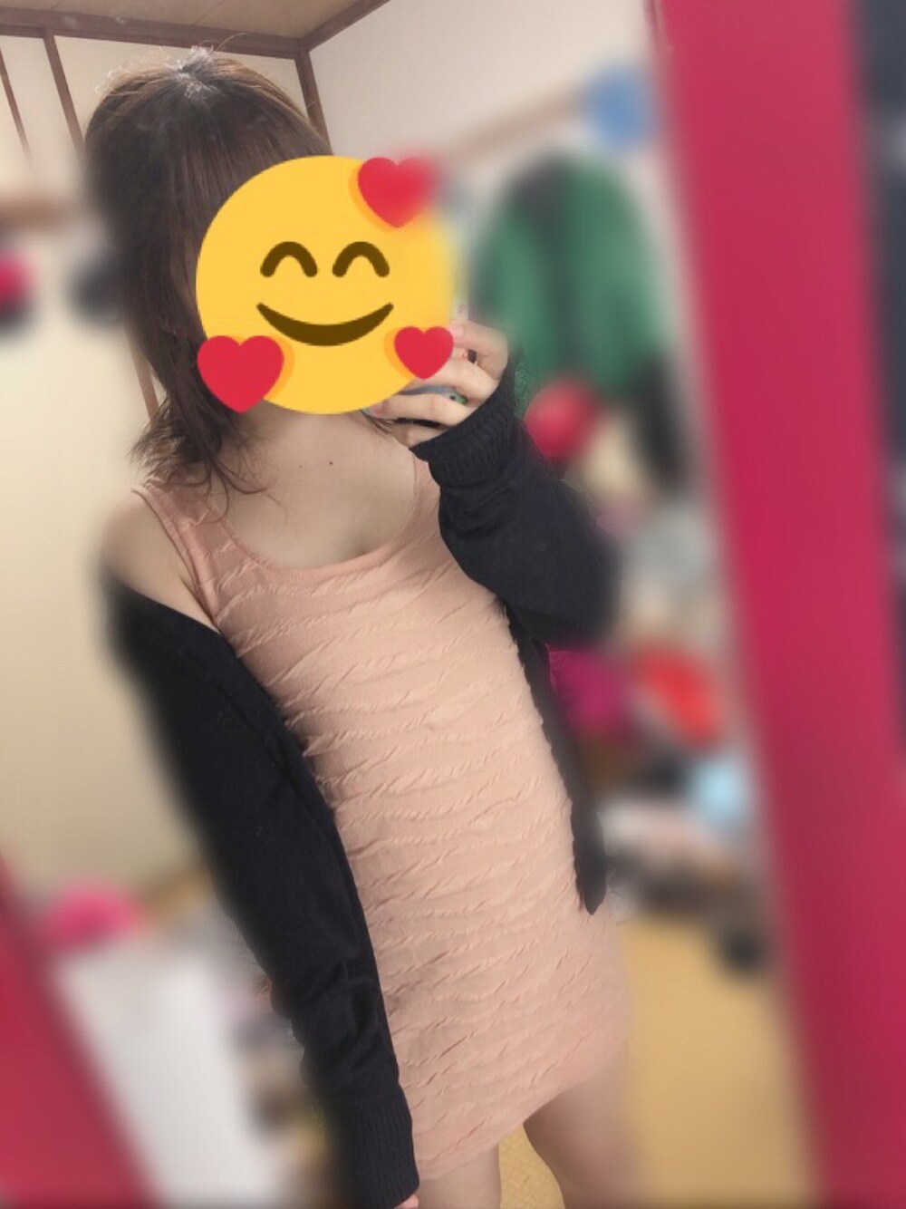「ワンピース、カーディガン」｜「❤のアイテム（ワンピース/ドレス、その他）」を使った、アラレちゃんさん（レディース・145cm）の夏コーディネートの1枚目の写真