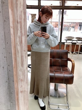 epooooさん（レディース・162cm）の冬コーディネート