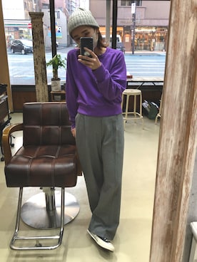 epooooさん（レディース・162cm）の冬コーディネート