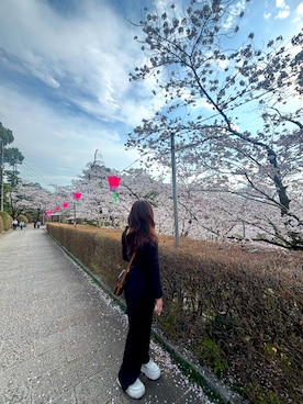 「LOUIS VUITTON（ルイヴィトン）のアイテム」を使った、yukiさん（レディース・163cm）の春コーディネート