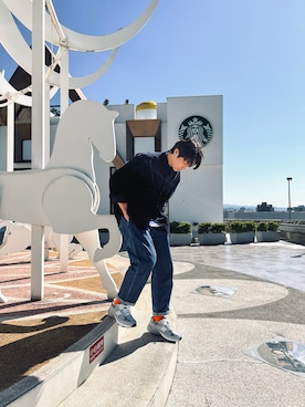 「993」｜Benさん（メンズ・172cm）の冬コーディネート