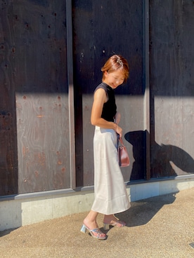 「Helena（ヘレナ）のアイテム」を使った、misaさん（レディース・153cm）の夏コーディネート