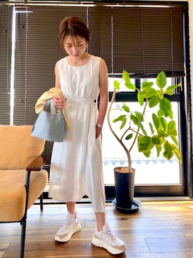 「Helena（ヘレナ）のアイテム」を使った、misaさん（レディース・153cm）の夏コーディネート