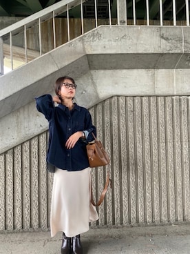 「Helena（ヘレナ）のアイテム」を使った、misaさん（レディース・153cm）の秋コーディネート