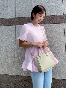 「Helena（ヘレナ）のアイテム」を使った、misaさん（レディース・153cm）の夏コーディネート
