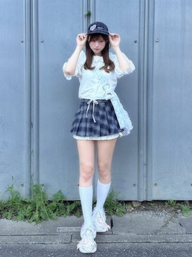 「ILLIGO（イリゴ）のアイテム」を使った、♡まりあ♡さん（レディース・169cm）の秋コーディネート