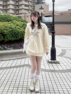 ♡まりあ♡さん（レディース・169cm）の春コーディネート