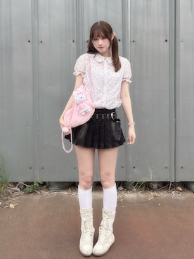 「Katie（ケイティ）のアイテム」を使った、♡まりあ♡さん（レディース・169cm）の夏コーディネート