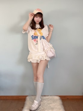 「RAY CASSIN（レイカズン）のアイテム」を使った、♡まりあ♡さん（レディース・169cm）の春コーディネート