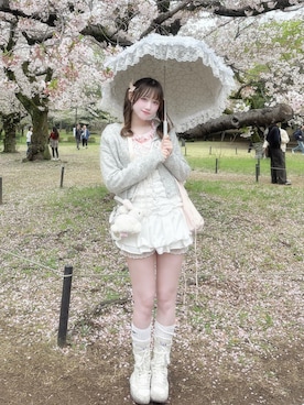 「RAY CASSIN（レイカズン）のアイテム」を使った、♡まりあ♡さん（レディース・169cm）の春コーディネート