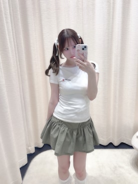 「アイテム（スカート）」を使った、♡まりあ♡さん（レディース・169cm）の夏コーディネート