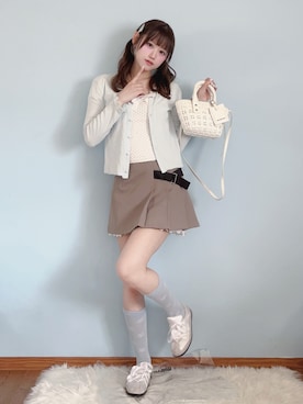 「BALENCIAGA（バレンシアガ）のアイテム」を使った、♡まりあ♡さん（レディース・169cm）の春コーディネート