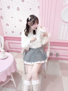 「アイテム（パーカー）」を使った、♡まりあ♡さん（レディース・169cm）の秋コーディネート