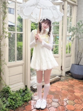 「MILK（ミルク）のアイテム」を使った、♡まりあ♡さん（レディース・169cm）の春コーディネート