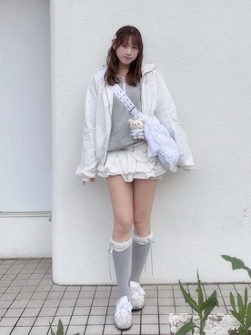 「RAY CASSIN（レイカズン）のアイテム」を使った、♡まりあ♡さん（レディース・169cm）の春コーディネート