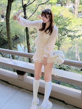 「アイテム（セットアップ）」を使った、♡まりあ♡さん（レディース・169cm）の秋コーディネート