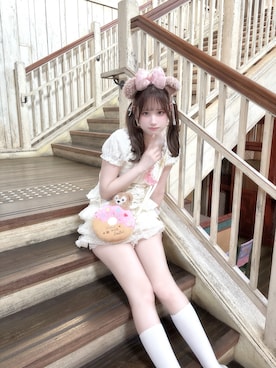 ♡まりあ♡さん（骨格ナチュラル・レディース・169cm）の夏コーディネート