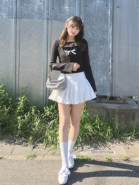 「アイテム（アンサンブル）」を使った、♡まりあ♡さん（レディース・169cm）の春コーディネート