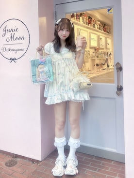 「ACLENT（アクレント）のアイテム」を使った、♡まりあ♡さん（レディース・169cm）の夏コーディネート