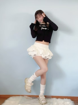 「RAY CASSIN（レイカズン）のアイテム」を使った、♡まりあ♡さん（レディース・169cm）の春コーディネート