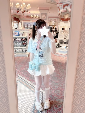 「アイテム（レッグウェア）」を使った、♡まりあ♡さん（レディース・169cm）の夏コーディネート