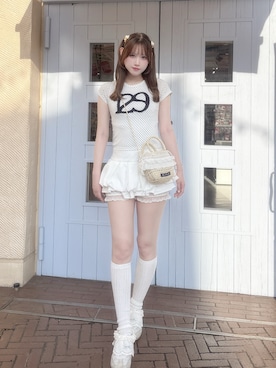 「RAY CASSIN（レイカズン）のアイテム」を使った、♡まりあ♡さん（レディース・169cm）の夏コーディネート