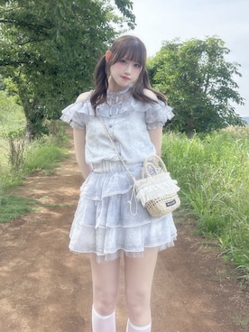 ♡まりあ♡さん（レディース・169cm）の夏コーディネート