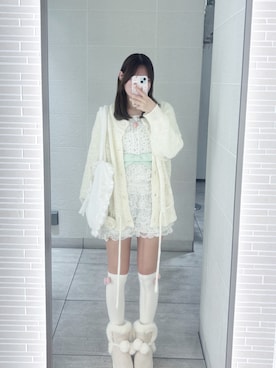 「アイテム（レッグウェア）」を使った、♡まりあ♡さん（レディース・169cm）の秋コーディネート