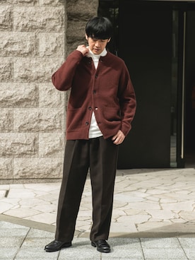 「完声パンツ」｜Taniさん（メンズ・172cm）の秋コーディネート