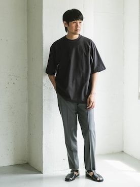 「シルケット」｜Taniさん（メンズ・172cm）の夏コーディネート