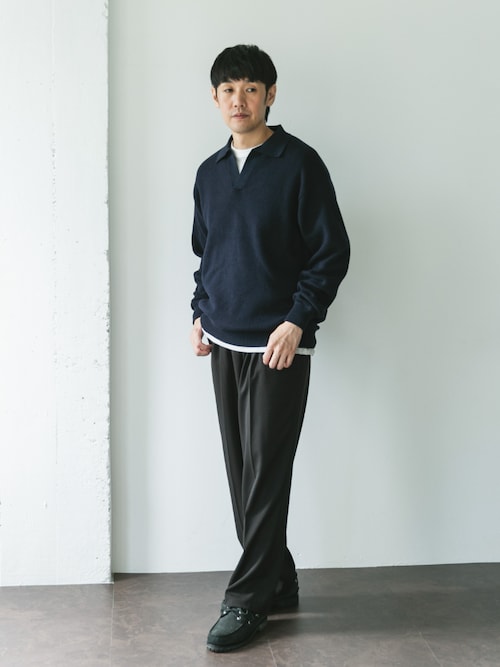 セール】『一部WEB限定カラー』コットンウール スキッパーニット