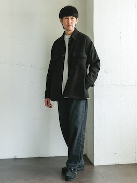 「季節の変わり目羽織コーデ」｜Taniさん（メンズ・172cm）の秋コーディネート