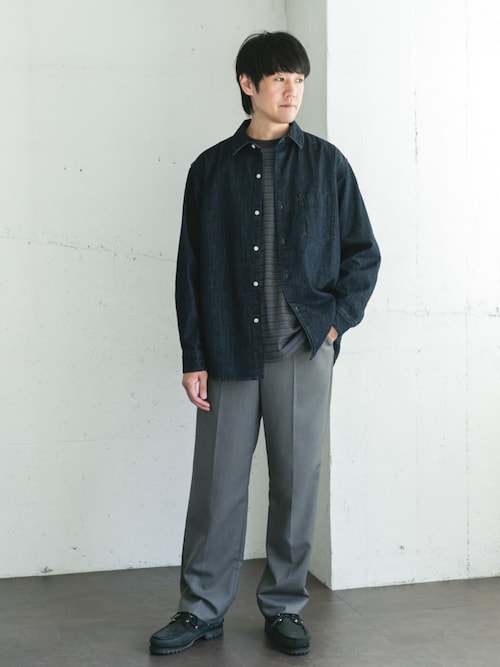 セール】デニムレギュラーカラーシャツ（シャツ/ブラウス）｜URBAN