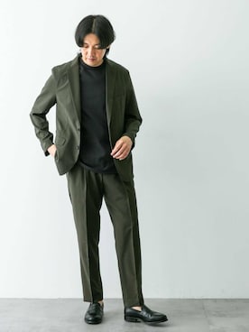 「アイテム（フォーマルスーツ/小物）」を使った、Taniさん（メンズ・172cm）の夏コーディネート