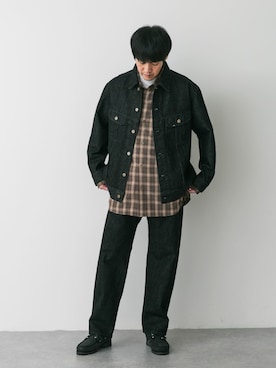 「アイテム（ジャケット/アウター）」を使った、Taniさん（メンズ・172cm）の夏コーディネート