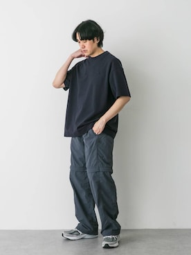 「LACOSTE」｜Taniさん（メンズ・172cm）の夏コーディネート