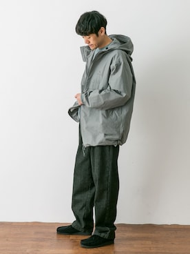 「snowpeak」｜「アイテム（ジャケット/アウター）」を使った、Taniさん（メンズ・172cm）の冬コーディネート
