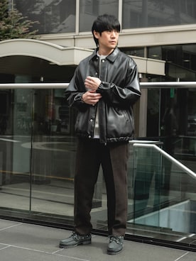 「完声パンツ」｜Taniさん（メンズ・172cm）の秋コーディネート