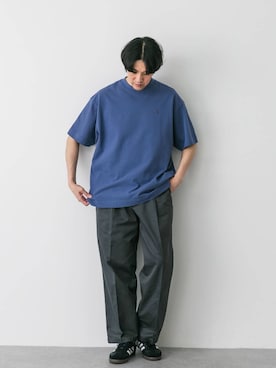 「LACOSTE」｜Taniさん（メンズ・172cm）の夏コーディネート