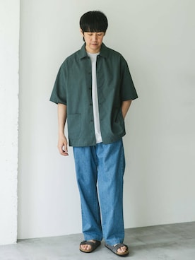 「アイテム（パンツ）」を使った、Taniさん（メンズ・172cm）の夏コーディネート