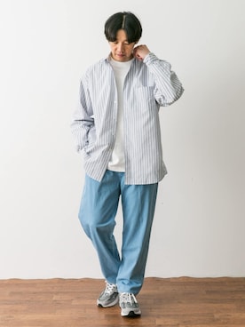 「LEE」｜Taniさん（メンズ・172cm）の冬コーディネート