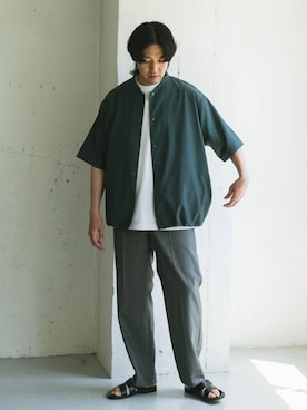 「アイテム（その他パンツ）」を使った、Taniさん（メンズ・172cm）の夏コーディネート