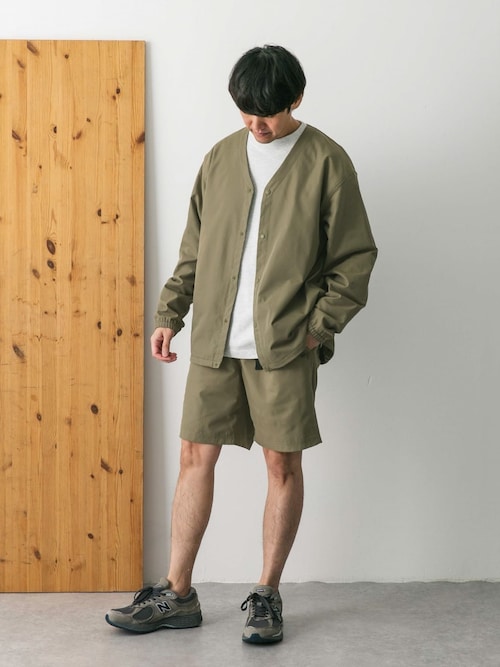 URBAN RESEARCH DOORS ジャケット ノーカラージャケット 「撥水