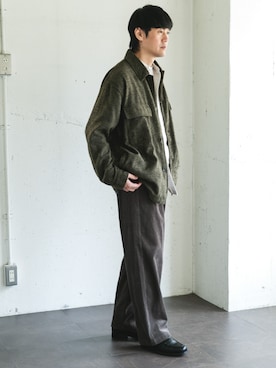 「季節の変わり目羽織コーデ」｜Taniさん（メンズ・172cm）の秋コーディネート